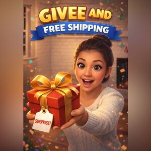 Giveaway and free shipping